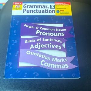 Grammar and punctuation grade 3 learning book